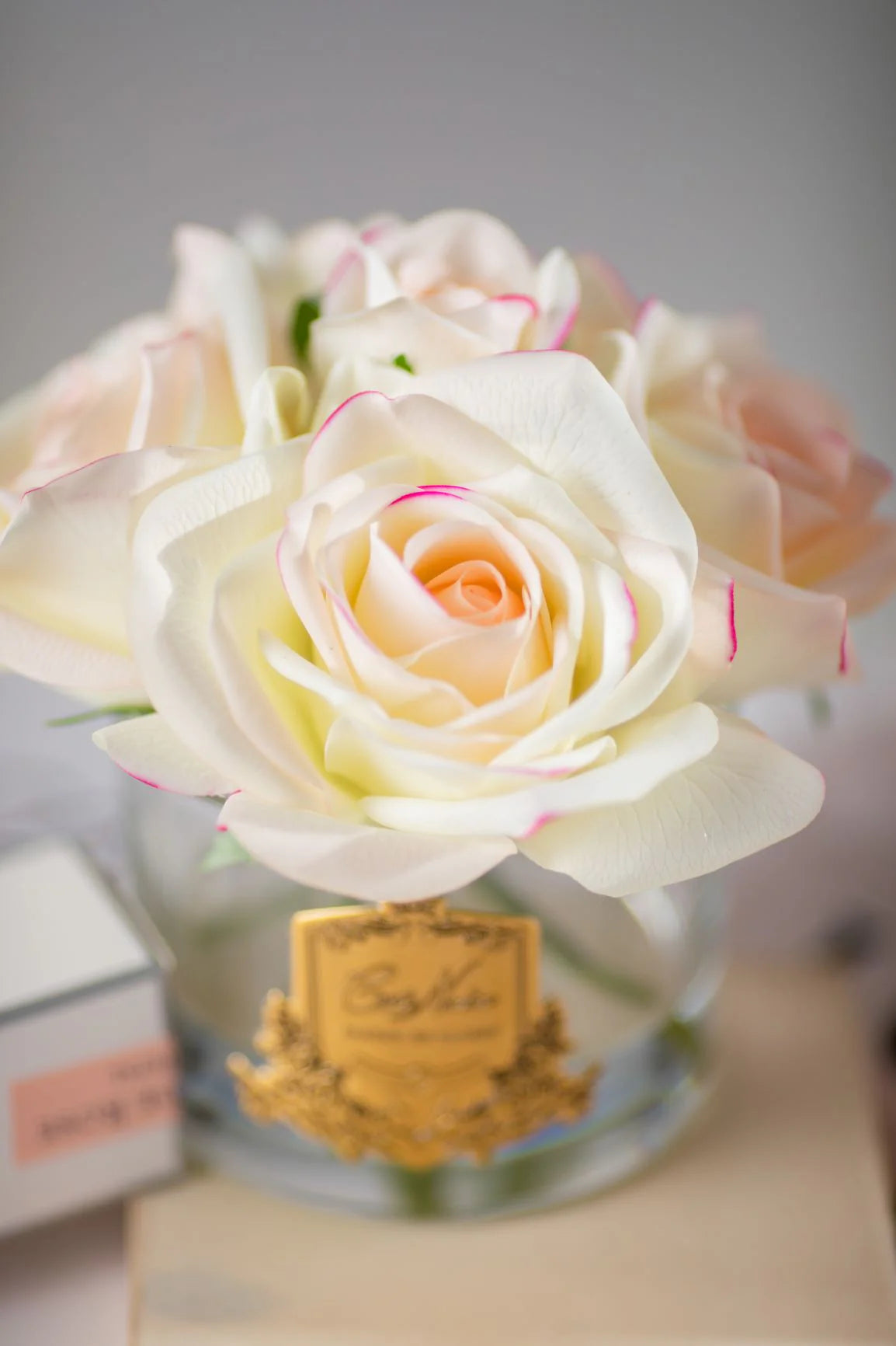 Perfumed 5 Roses - Clear - Pink Blush