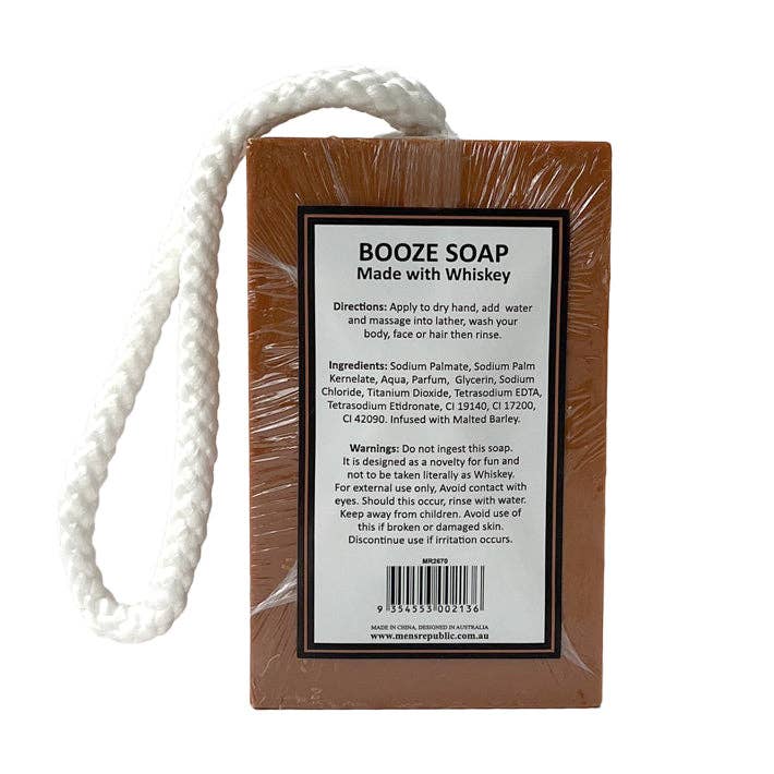 Men's Republic Grooming Booze Soap on a Rope
