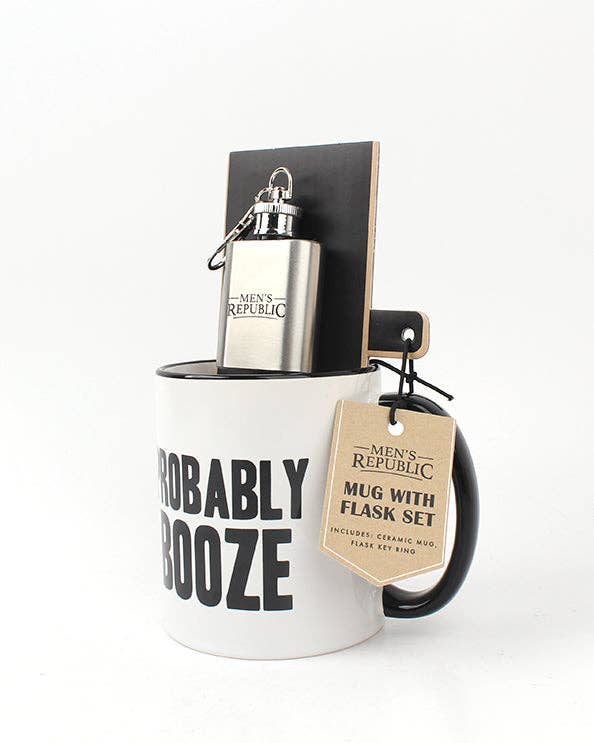 Men's Republic Mug Set - Probably Booze