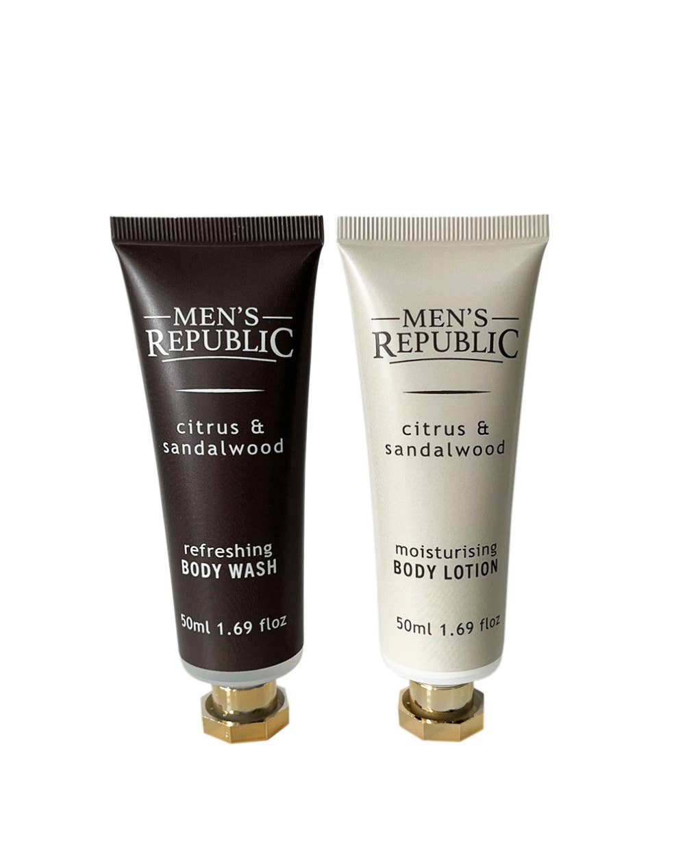 Men's Republic Mug w/ Body Wash, Body Lotion & Shower Loofah