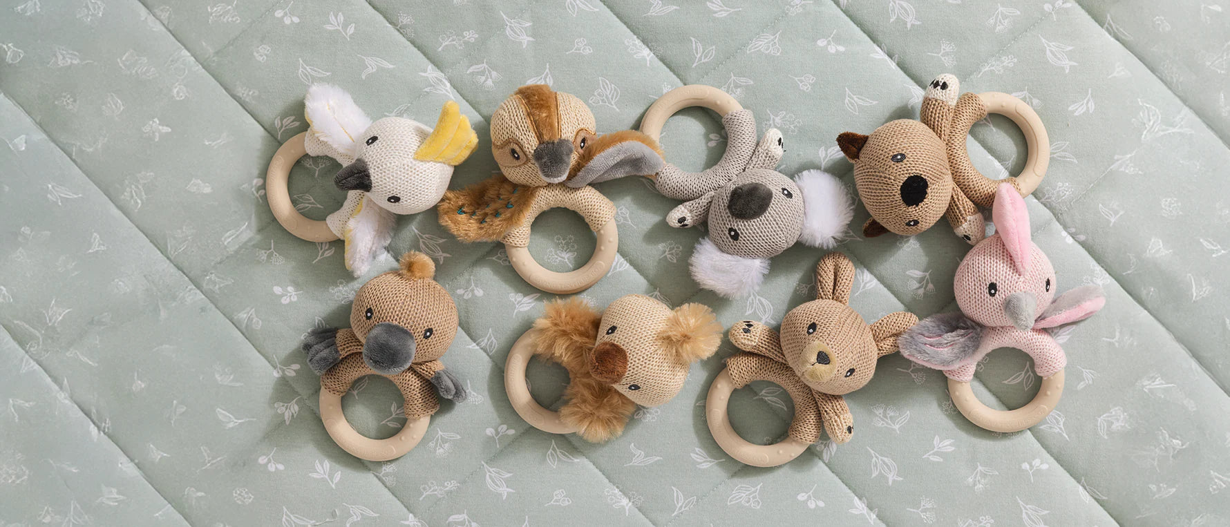 Baby Gifts - Australiana Teething Rattles