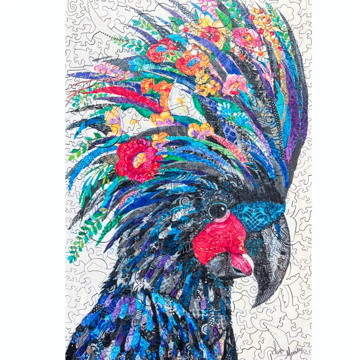 389 pcs - Black Cockatoo Puzzle