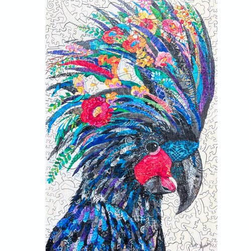 389 pcs - Black Cockatoo Puzzle