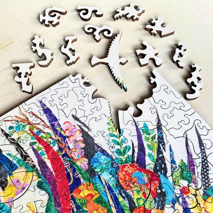 389 pcs - Black Cockatoo Puzzle