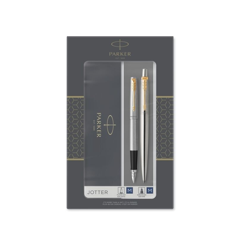 Parker Jotter Ballpoint Pen and Fountain Pen Duo Gift Set PAR2093257