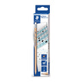Staedtler Natural 2B Pencils with Eraser Tip Box of 12 ST132N0