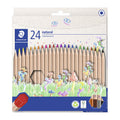 Staedtler Natural Coloured Pencils Assorted Box of 24 ST143NC24