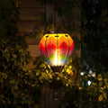 Carnival Solar Hot Air Balloon Light with Flame Effect
