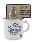 Men's Republic Adventure Mug Gift Set with Tool -  Carabiner